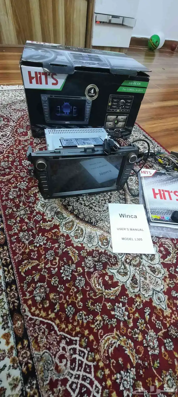 شاشه Hits للبيع مستعمل نظيف سياره كورولا 3