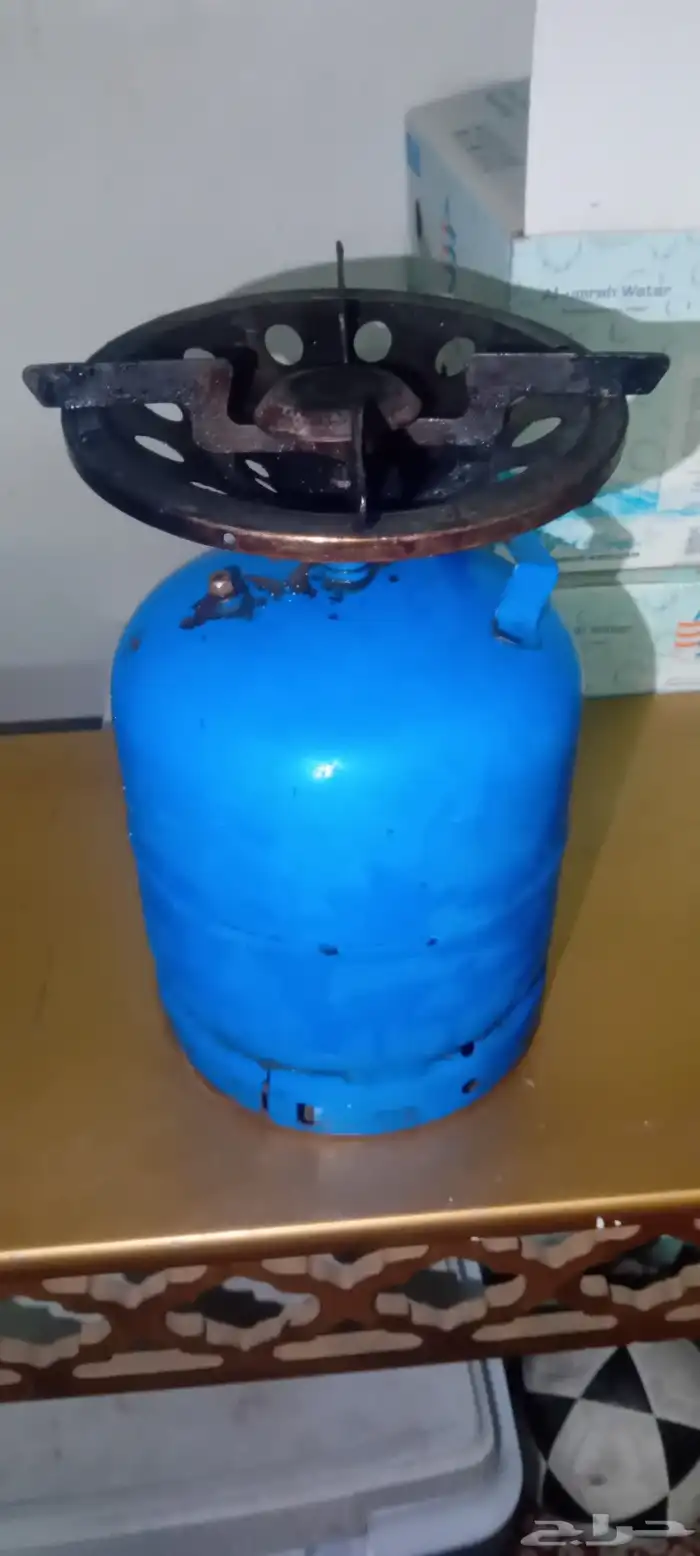 غاز كبير فل غاز شغال على 1