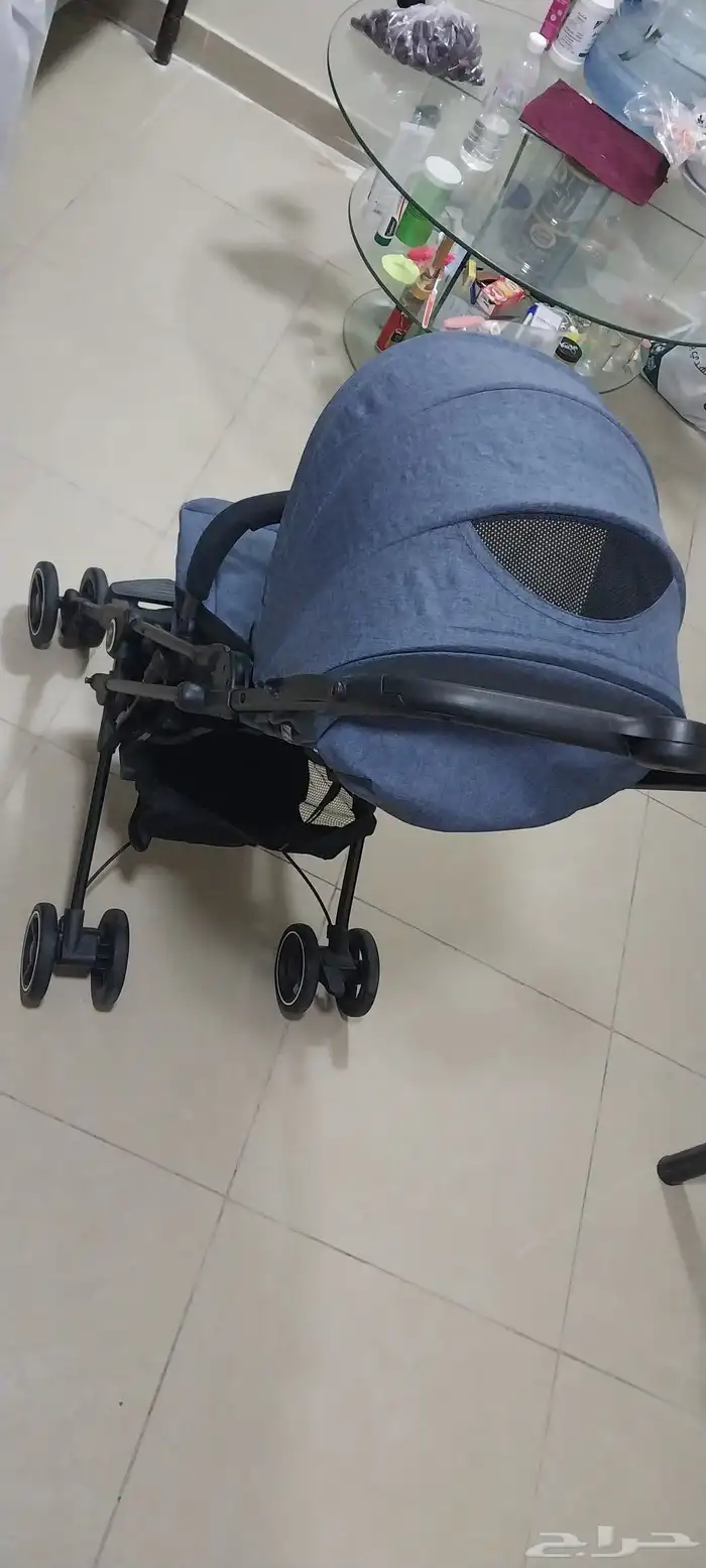 عربه اطفال شبه جديد 5