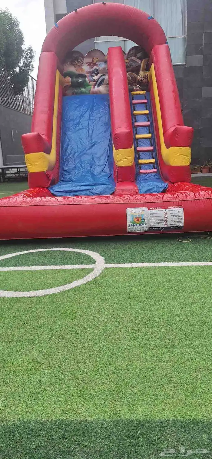 تاجير نطيطات بجدة ومكه زحاليق مائية وجافة ونطيطات والة ايسكر 3