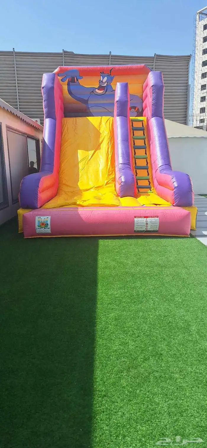 تاجير نطيطات بجدة ومكه زحاليق مائية وجافة ونطيطات والة ايسكر 2