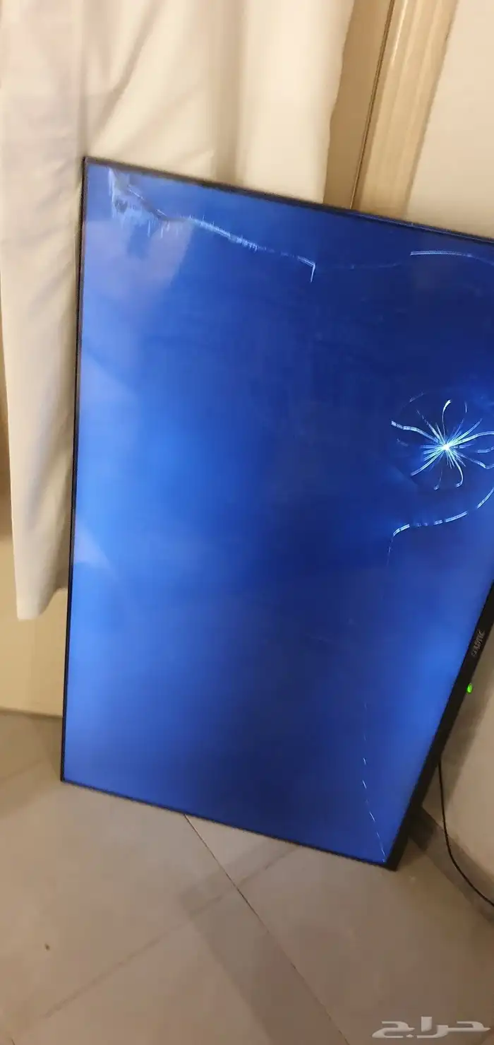 شاشه GOLDTEC سمارت 55بوصا شاشه مكسوره لاكن عندك قطع الغيار 1