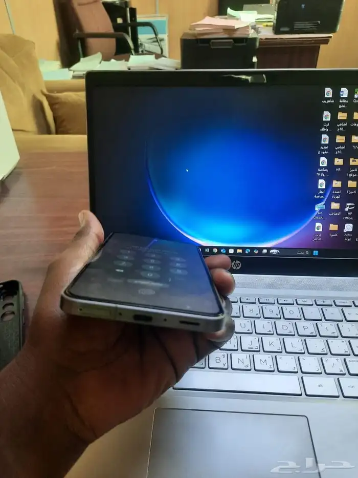 جوال جلاكسي A56 5G 256aGB الرام 8 الى 16جيجا 2