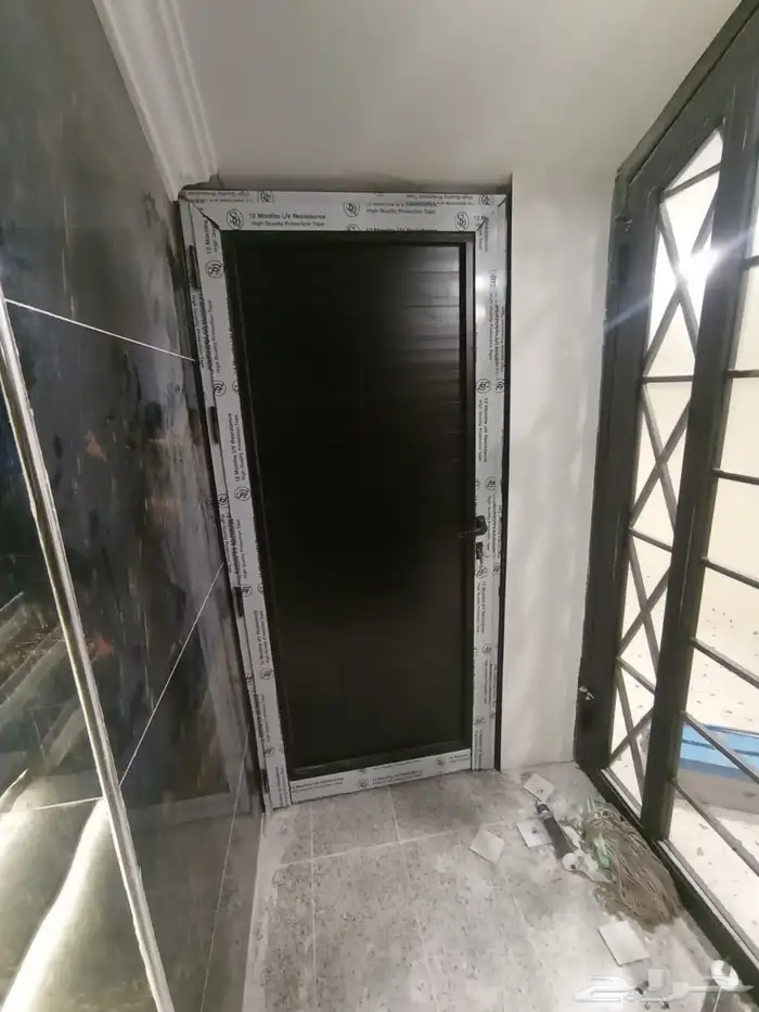 باب شباك دبل عادي ايلومينيم 0