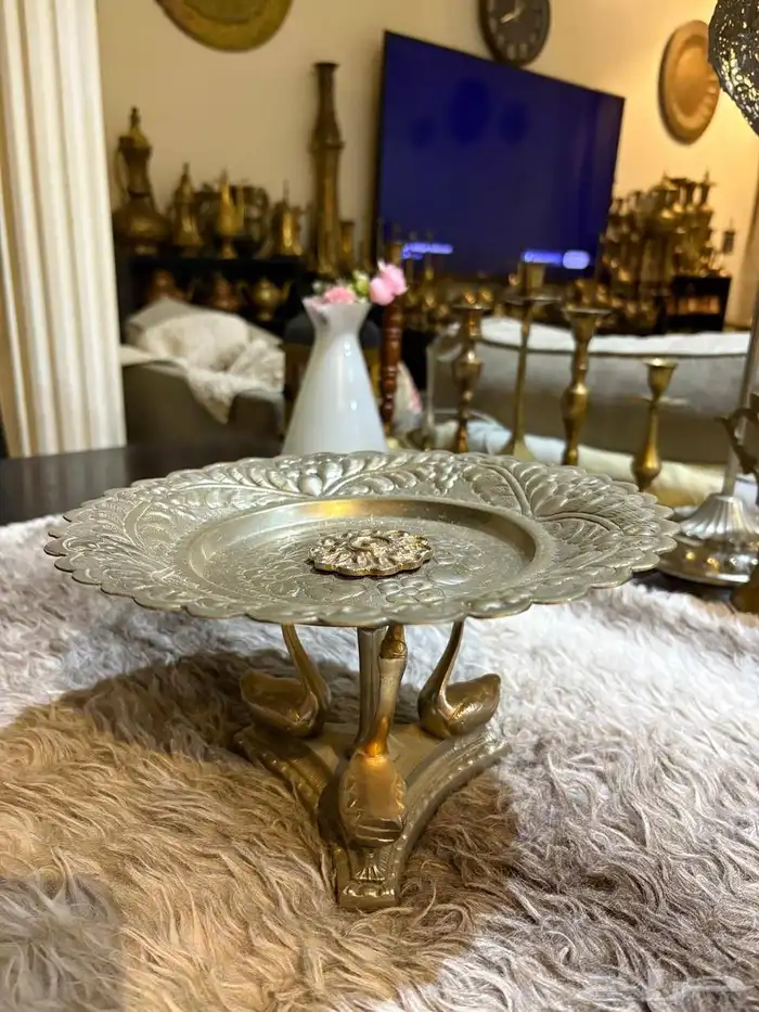 نحاسيات دلل لوحة مباخر فازات اسعار للك قطعه سعر 6