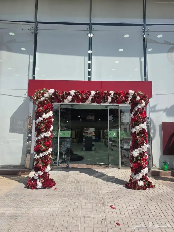 افتتاح محلات اضاة بوابات مجسمات بالونات راقصة 0