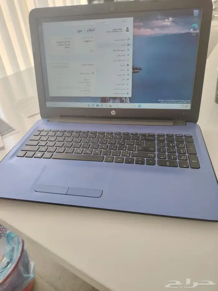 2 لابتوب hp وأسوس 10