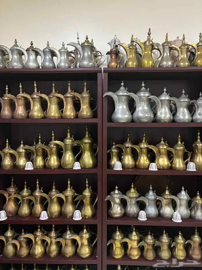 نحاسيات دلل لوحة مباخر فازات اسعار للك قطعه سعر 1