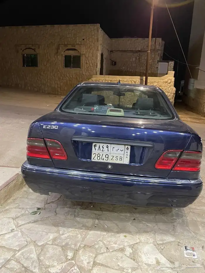 مارسيدس E230 قرش ونص موديل 1998 فحص دوري جديد4 سلندر 9