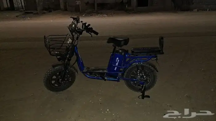 عربة اسكوتر جبلي   السرعة 80   يعمل بالكهرباء   شبه جديد 1