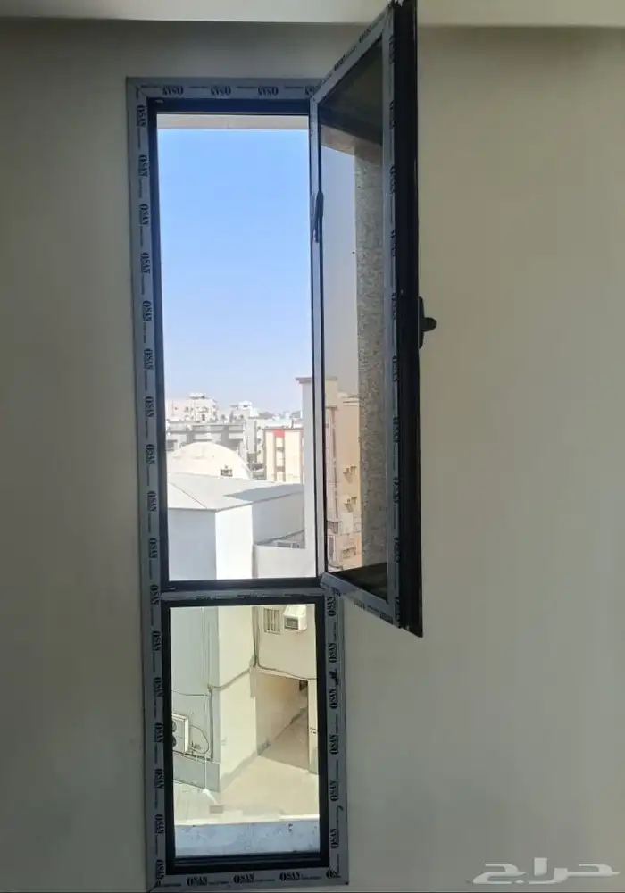 المنيوم شبابي  ابواب بل ونات شتر زجاج دبل و س ريت شبا  سحاب 1