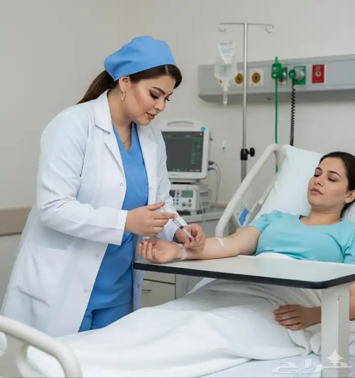 دوامنا ما يوقف لأن المرض ما يعرف وقت. خدمة 24 ساعة تمريض 0