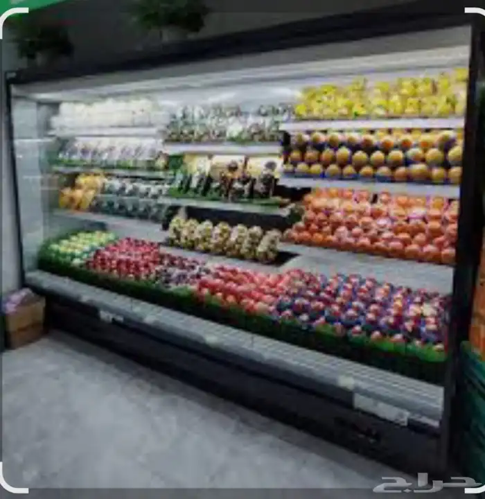 تلاجه عرض خضار وفواكه 16