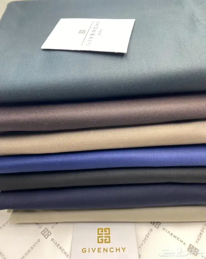 قماش شتوي ساده جفنشي معا ملحقاته قماش مونت بلان خلية 0