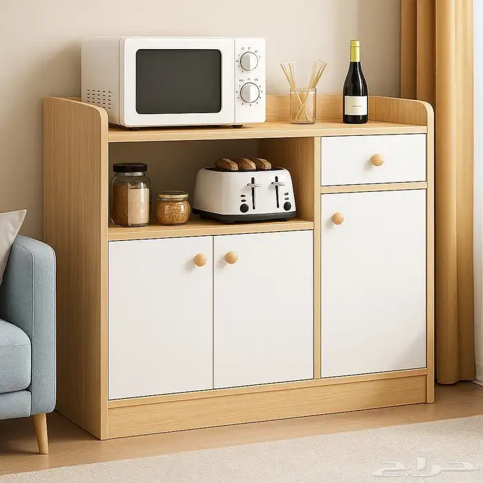 ركن قهوه متوفر باللون الابيض و البني الفاتح كما في الصور 1