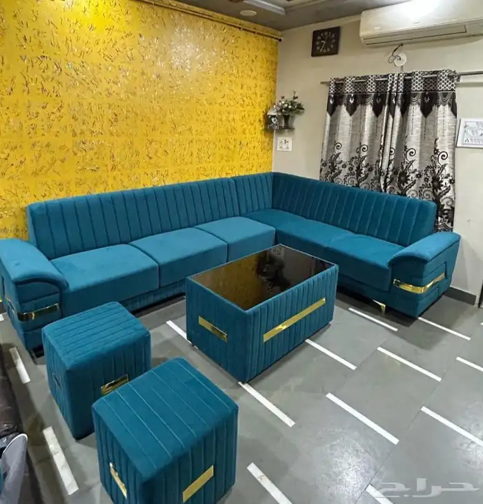 مفروشات الرياض  تفصيل جميع انواع الكنب والجلسات الارضي والس 2