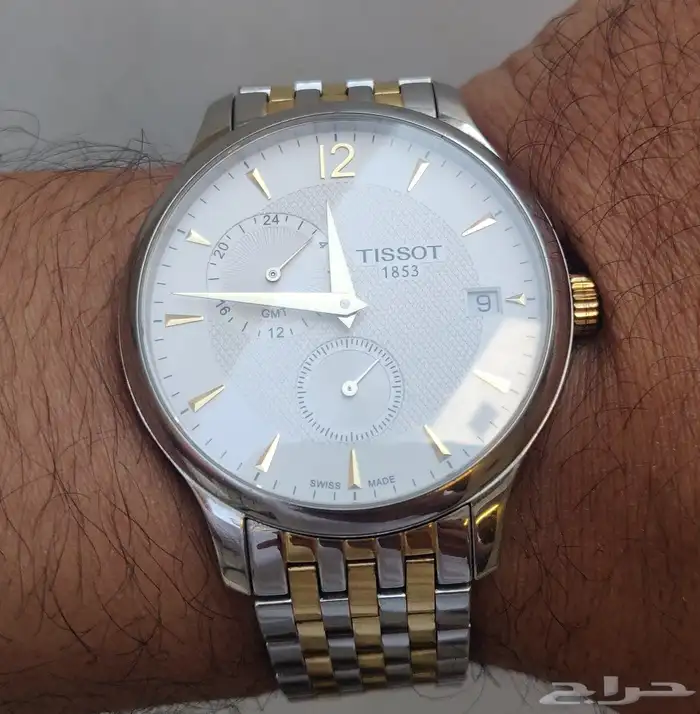 ساعات سويسريه تيسوت وفيلكا نظيفة جدا 1