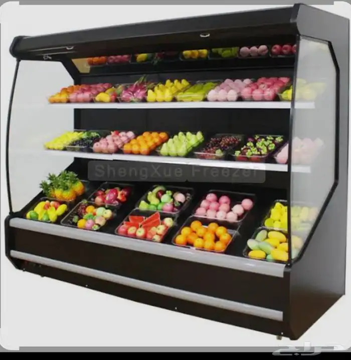 تلاجه عرض خضار وفواكه 0