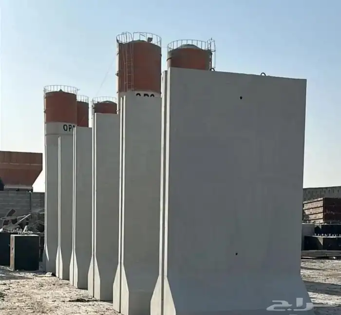 نرجس حواجز خرسانيه أنوع المقاسات مسطات سفتي أنوع المقاسات 5