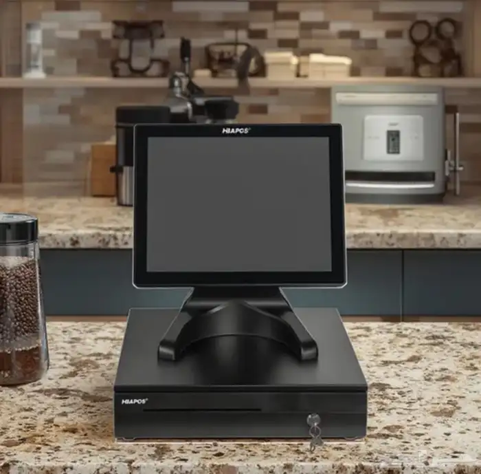 اجهزه كاشير متكاملةوملحقاتها وبرنامج محاسبي متوافق مع الذكاة 0