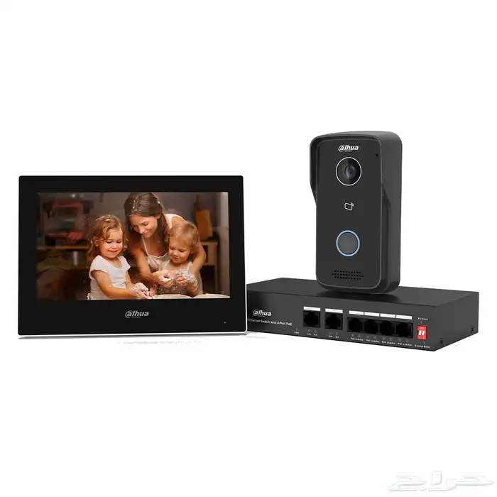 جرس الباب الذكي انتركوم ... افتح الباب وانت بره البيت 0