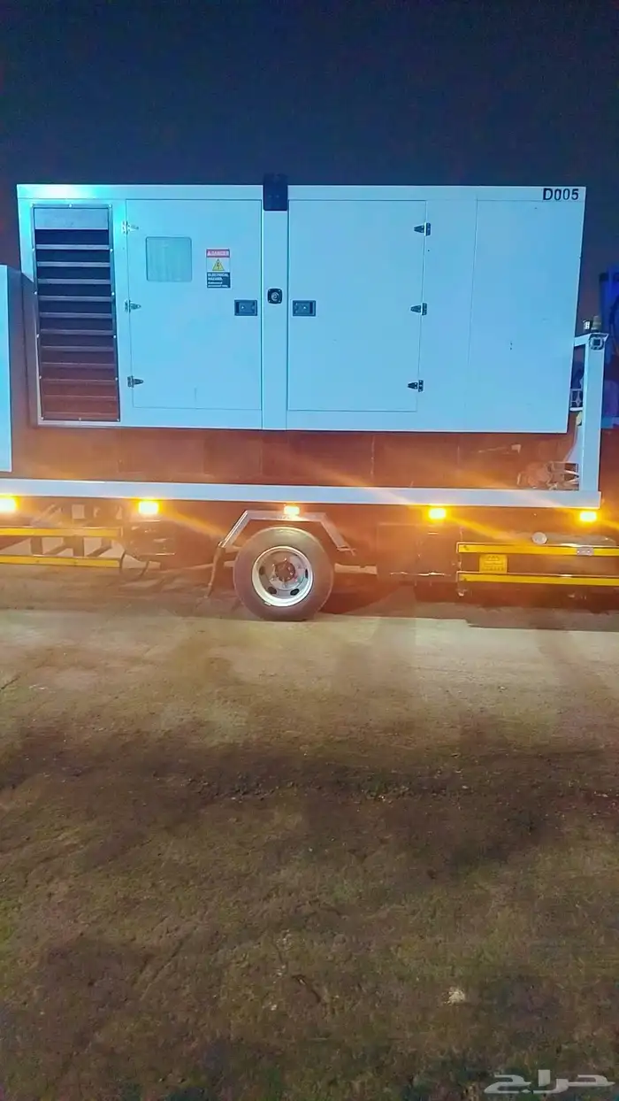 بيع  وايجار مولد كهرباء كاتم صوت ديزل   وتورلايت 1