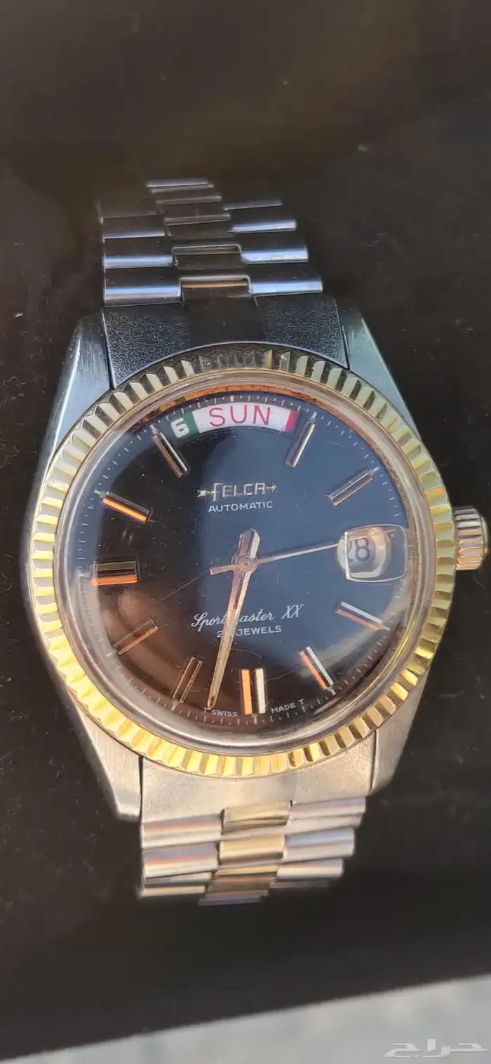 ساعات سويسريه تيسوت وفيلكا نظيفة جدا 13