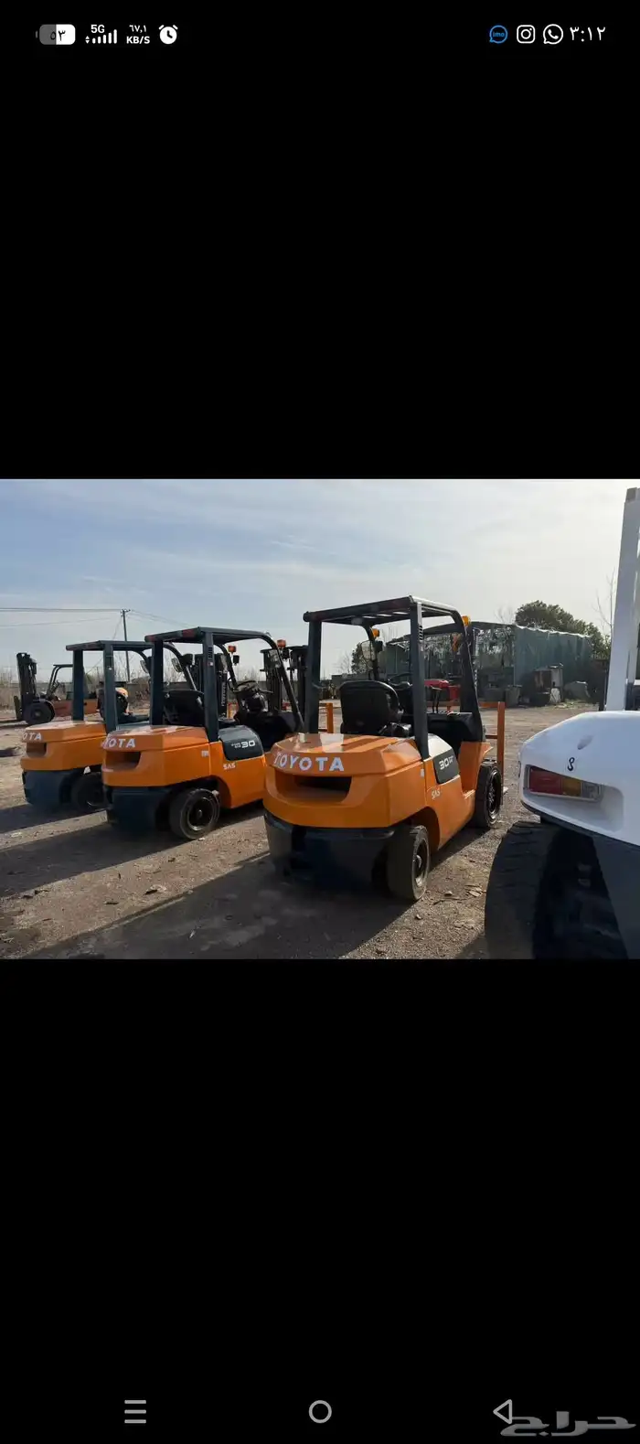 رافعات شوكيه للأجار 0