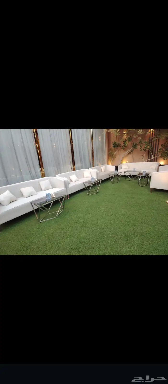 تأجيركنب جلسات شعبيه زل ممر حواجز خيام دفايات قهوجين صبابين 0