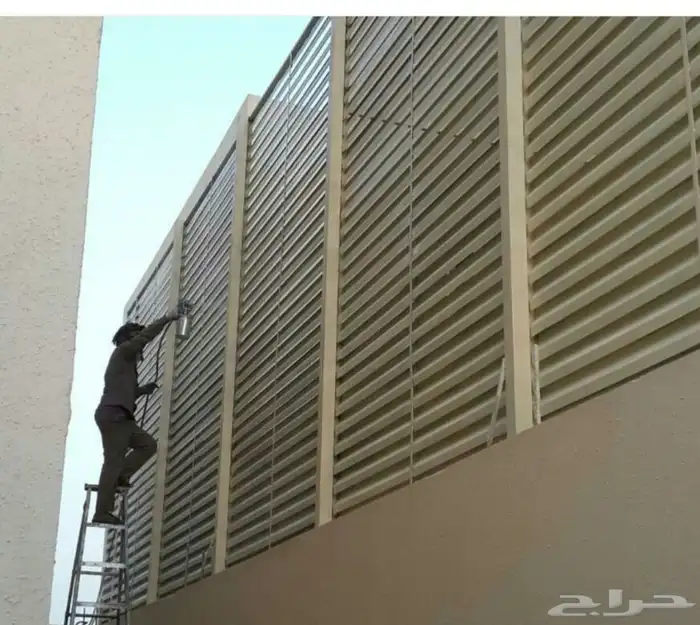 ورشه لا جميع الحداده والبويه هناجر سواتر ابواب بويه بوكسي 1