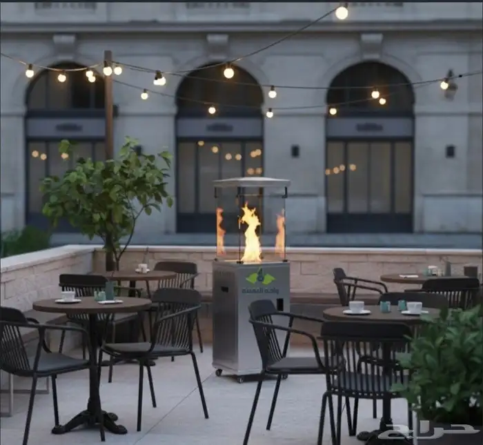 دفاية غاز بطول 1.4 متر وقوة 11kw للجلسات الخارجية والمطاعم 3