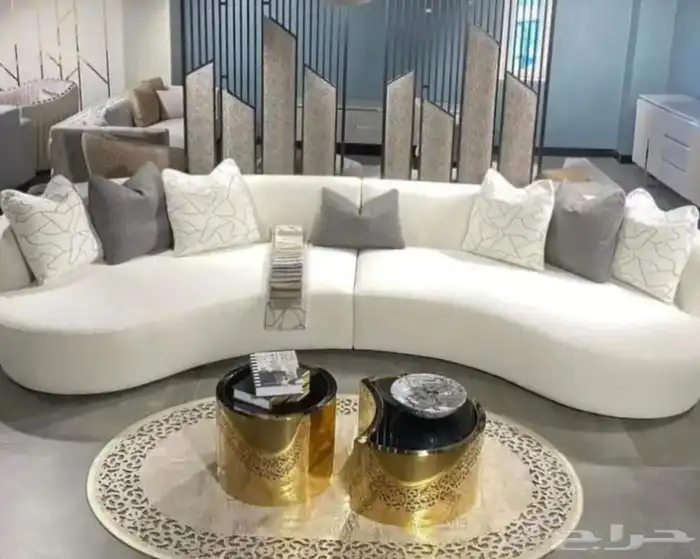 مفروشات الرياض  تفصيل جميع انواع الكنب والجلسات الارضي والس 3