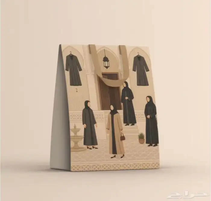 طباعه أكياس عبايات 0