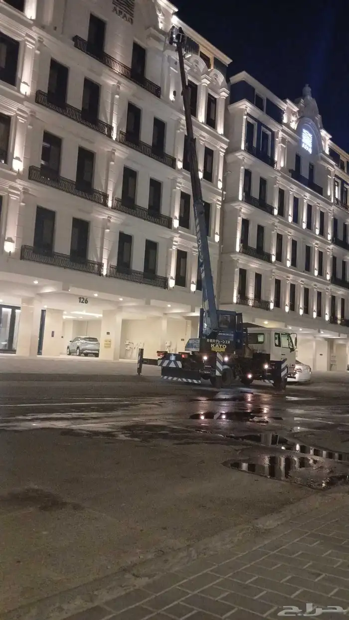 كرين رافعه ونش 7 طن سله صندوق رفع مكيفات رفع كنب تركيب لنبات 2