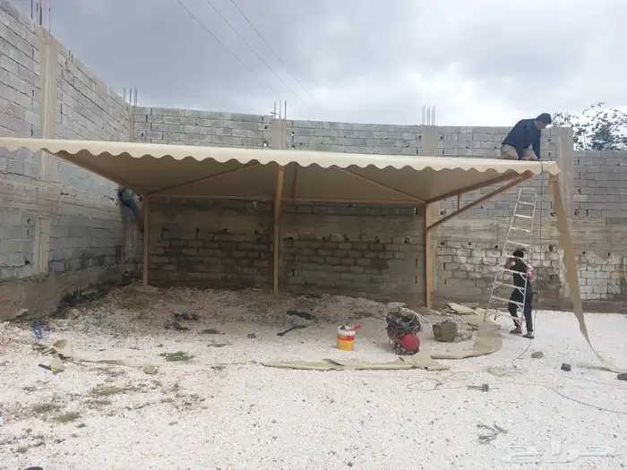 مظلات سواتر قرميد حداد 7