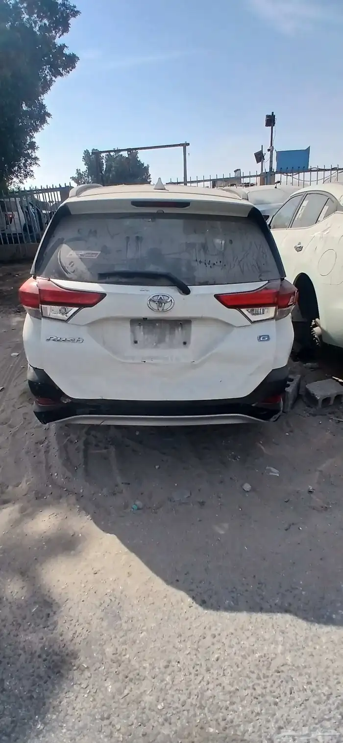 تايوتا راش موديل 2022 تشليح قطع غيار فقط 0