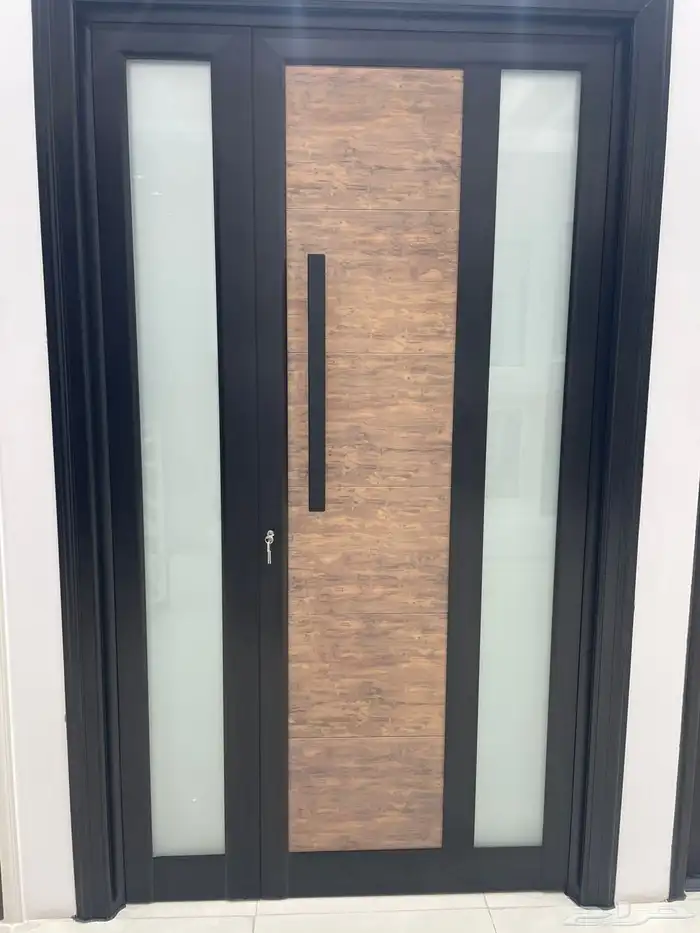 تفصيل ابواب كلادن وليزر وأبواب تيوب مع زجاج والمونيوم وأبواب 0