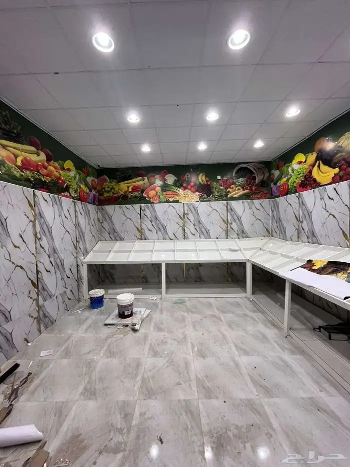 ورق جدران لمحلات التجاريه بتصميم عن تخصص المحل 7