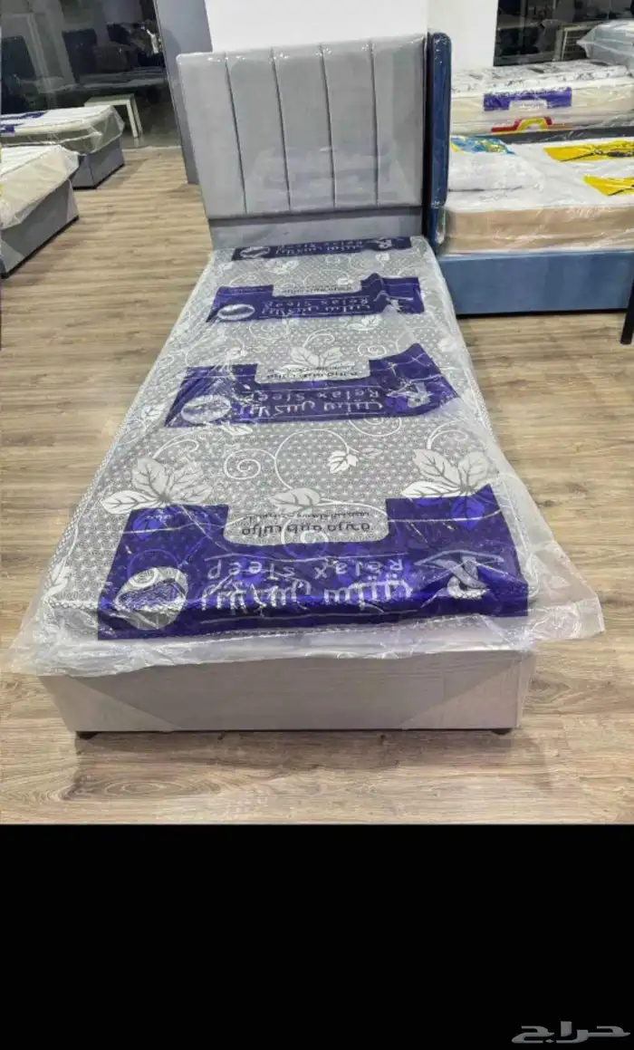 سرير مفرد مع مرتبة متوفر جديد تمام ا بأفضل جودة بجميع الألوا 8