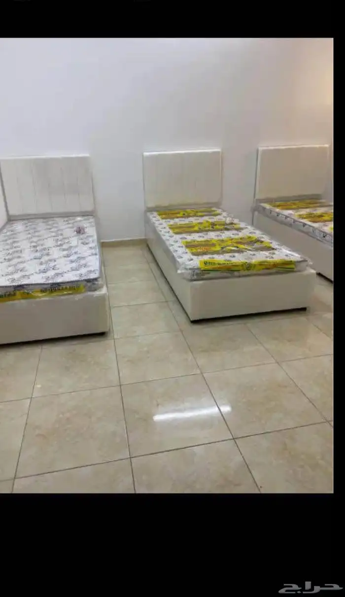 سرير مفرد مع مرتبة متوفر جديد تمام ا بأفضل جودة بجميع الألوا 4