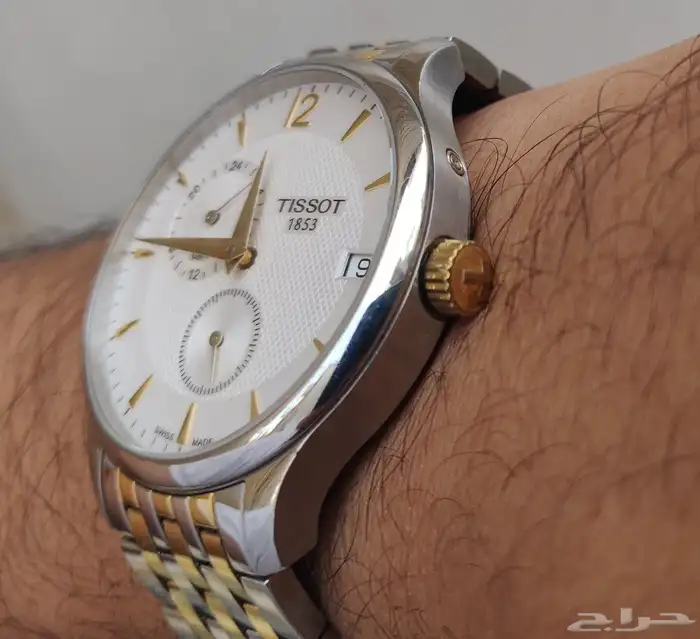 ساعات سويسريه تيسوت وفيلكا نظيفة جدا 10