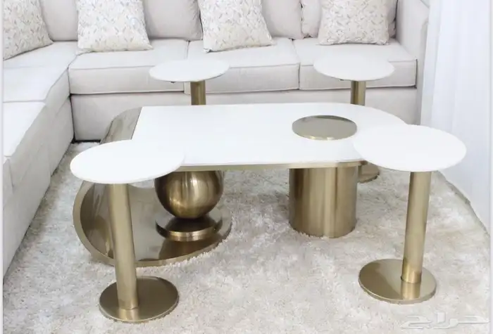 طاولات وسط ستيل فاخر 0