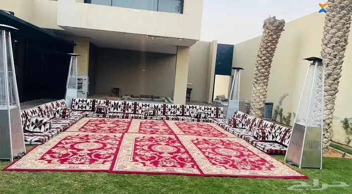 تاجير كراسي ملكي واحمر وعادي وشفاف طاولات زجاج خشب سماعات 18