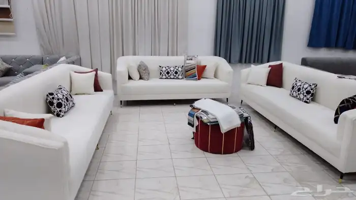 كنبات  ستاير ستائر_ويفي فندقيه  تفصيل_كنب_تفصيل خميس_مشيط 16