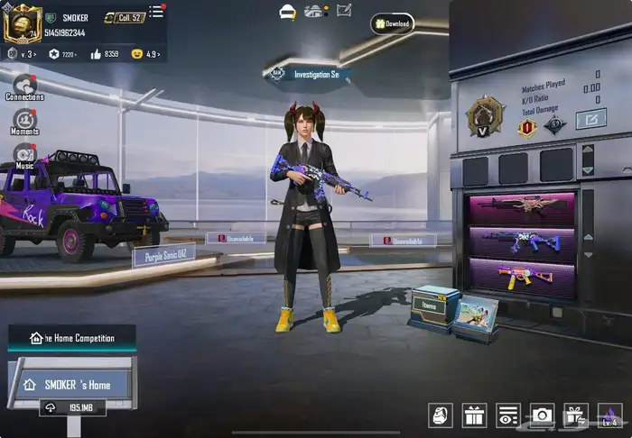 حساب ببجي موبايل للبيع 0