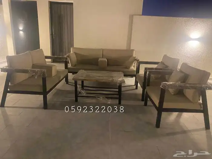 جلسه خارجيه حديد مربع 5في5 1