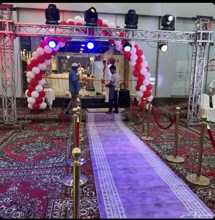 ليزر افتتاح محلات بوابة تراس افتتاح 3