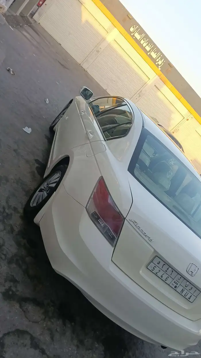 هوندا اكورد موديل 2008 اربعه سلندر. سيم 22500 8