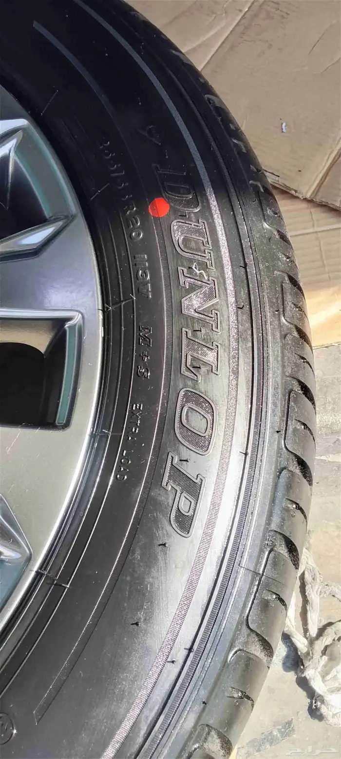 جنوط و الكفرات جيف تويوتا لاندكروزر مقاس 20 أصلي وكاله موديل 6