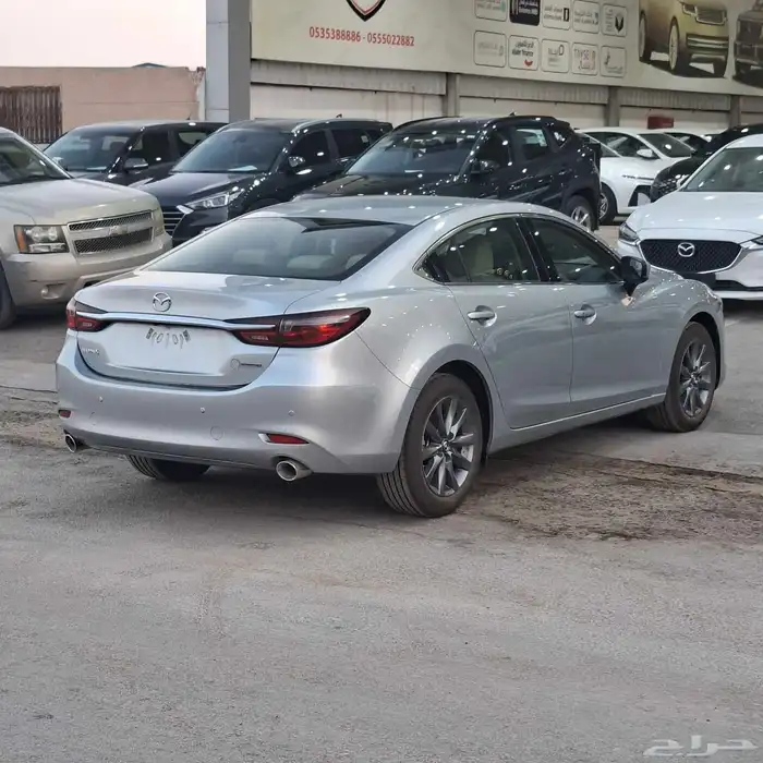 مازدا 6موديل 2024 نص فل فتحه خليجي السعر 108الف شامل الضريبة 5
